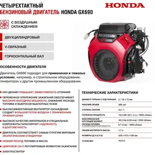 Генератор Honda HND GE12000XLST