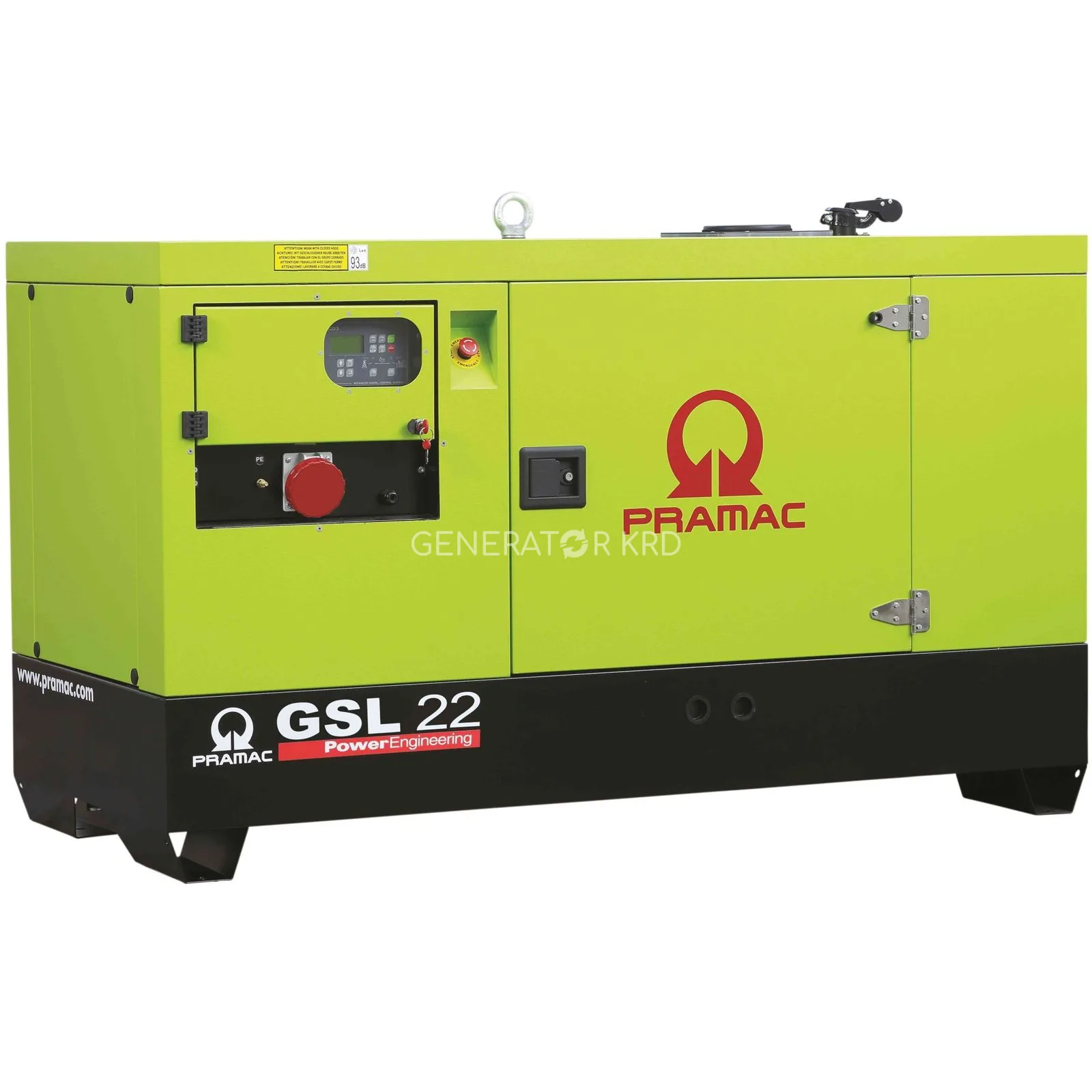 Генератор Pramac GSL 30 D в кожухе