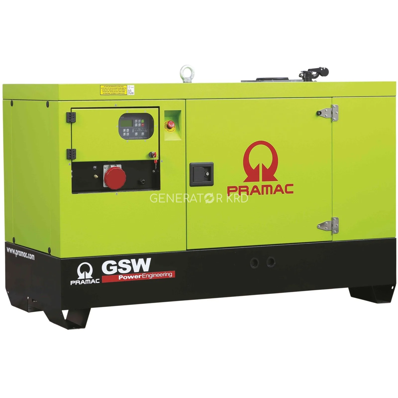 Генератор Pramac GSW 22 Y в кожухе