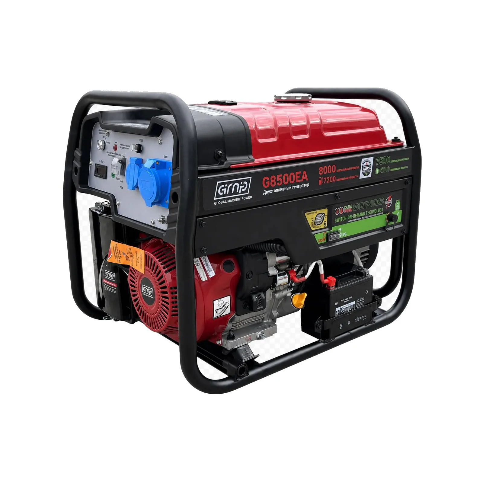Газобензиновый генератор GMP G8500EA