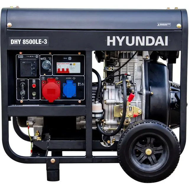 Генератор HYUNDAI DHY 8500LE-3