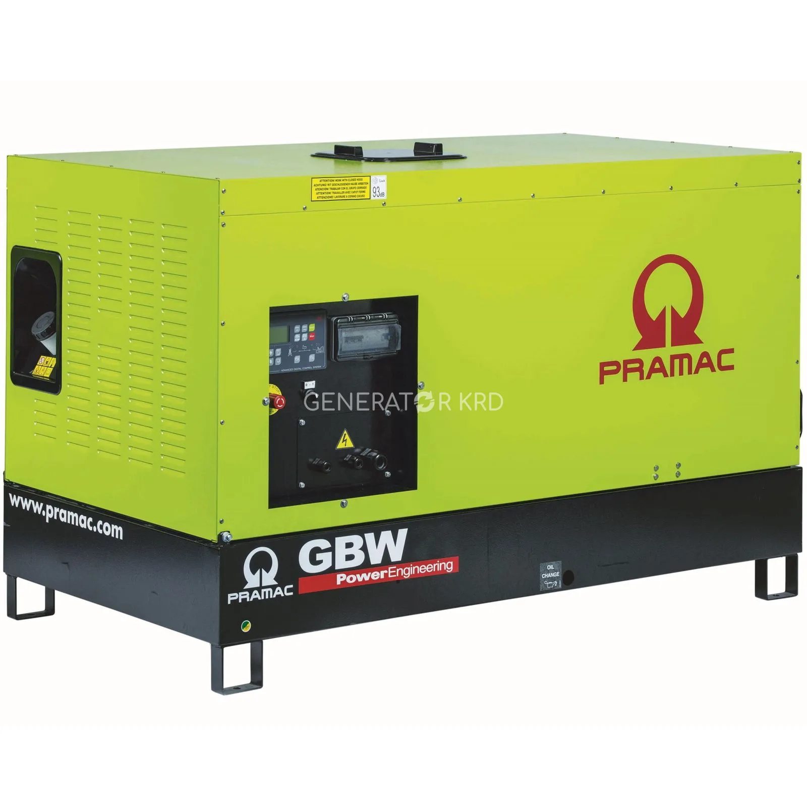 Генератор Pramac GBW 15 Y в кожухе
