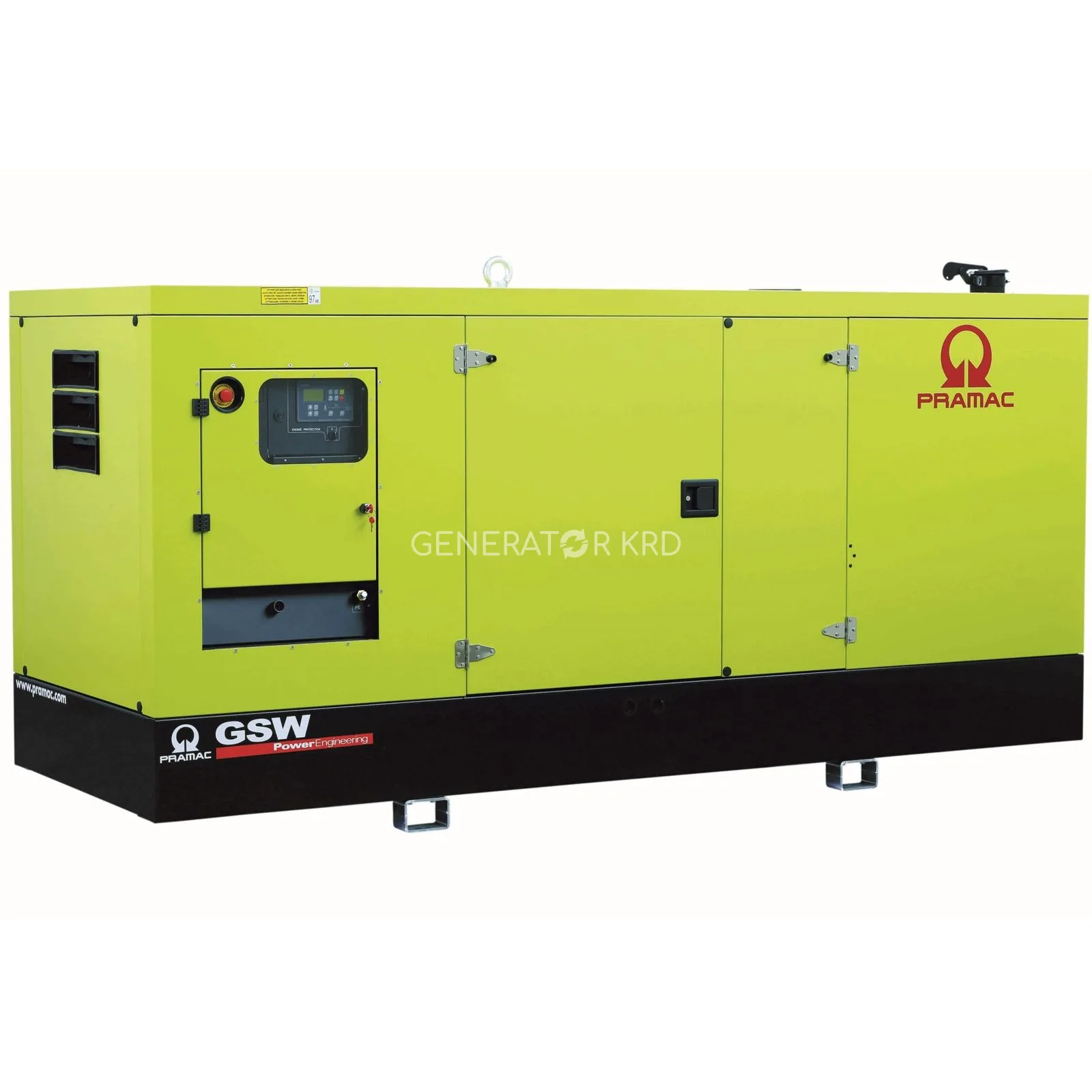 Генератор Pramac GSW 170 D в кожухе