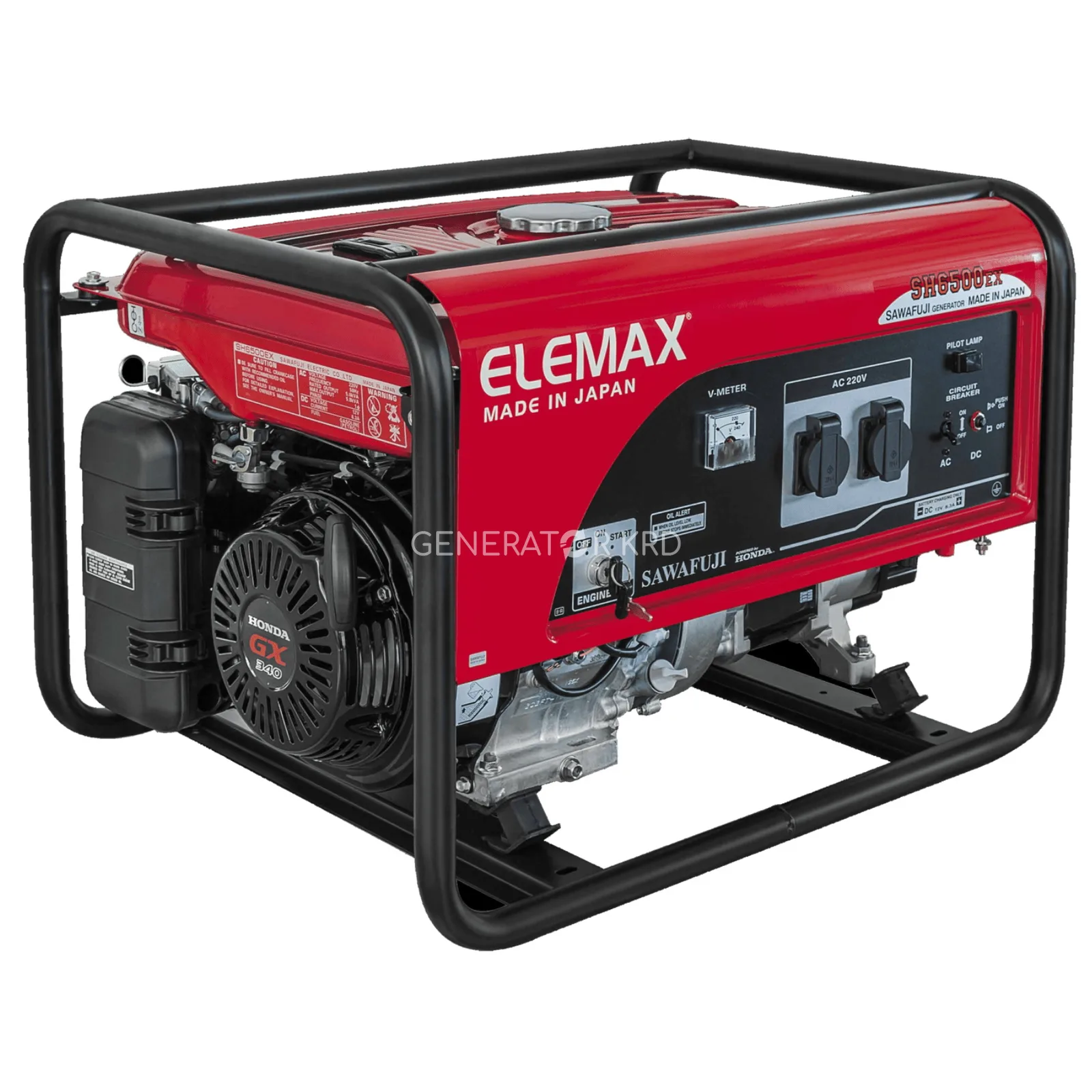 Генератор Elemax SH6500EX-R