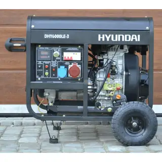 Генератор HYUNDAI DHY 6000LE-3