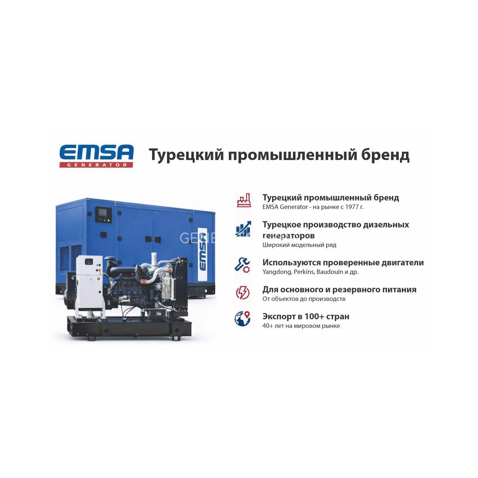 Генератор Emsa E IV EM 0066 в кожухе