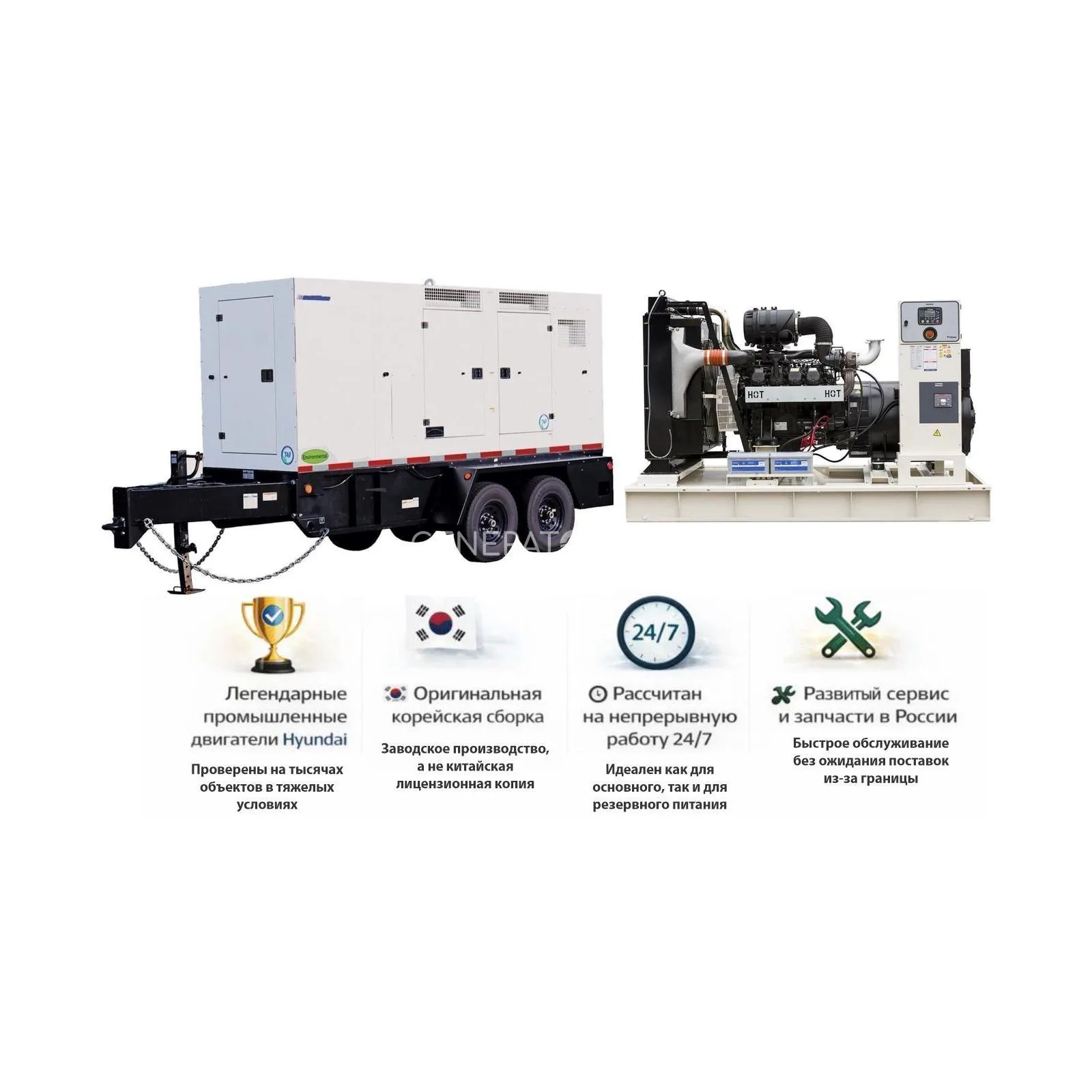 Генератор Hyundai GMP AH511