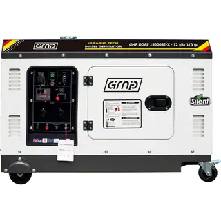 Генератор GMP DDAE 15000SE-X (переключатель 1/3 ф)