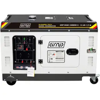 Генератор GMP DDAE 15000SE-X (переключатель 1/3 ф)