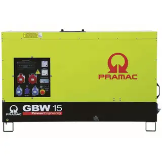 Генератор Pramac GBW 10 P в кожухе