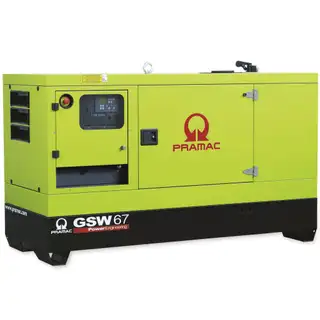 Генератор Pramac GSW 65 P в кожухе