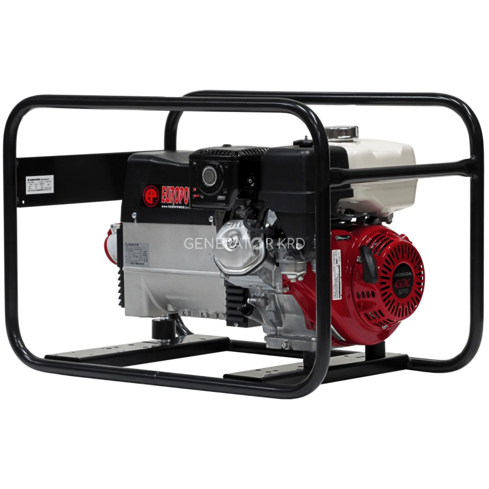 Генератор EUROPOWER EP5000 T 3X230V для ж/д