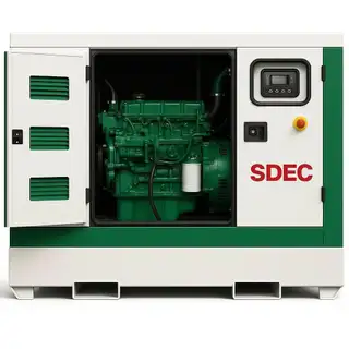 Генератор SDEC GMP 76SD в кожухе