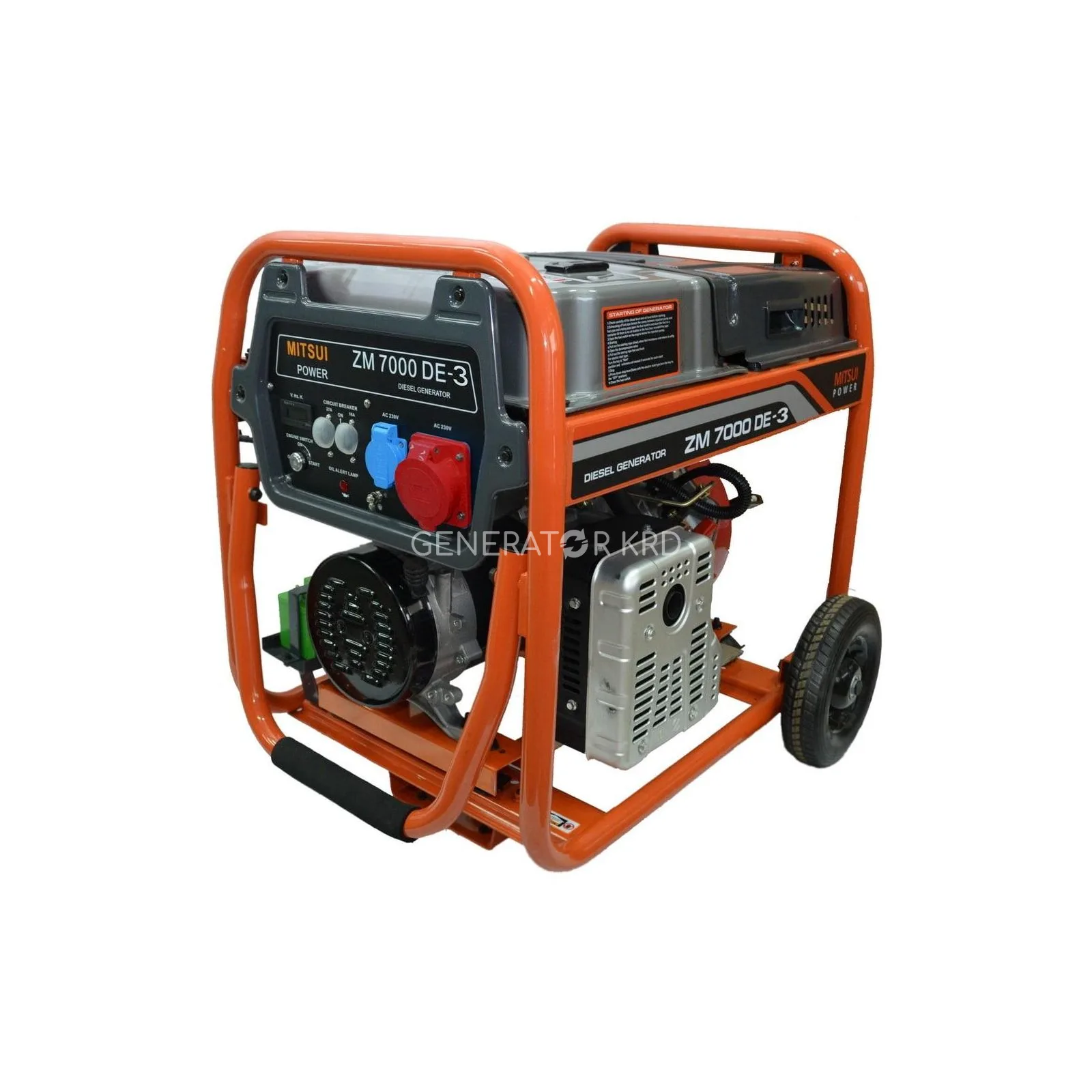 Генератор Mitsui ZM 7000 DE-3