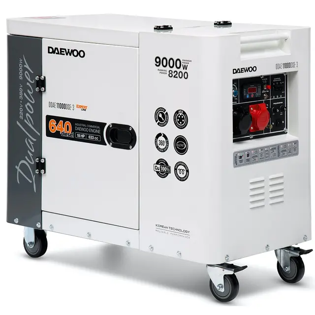 Генератор DAEWOO DDAE 11000DSE-3